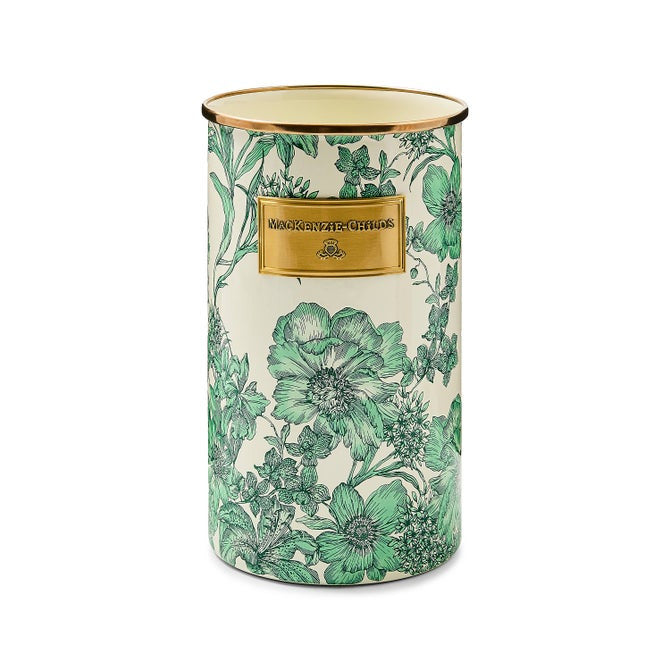 MacKenzie-Childs Emerald English Garden Utensil Holder