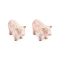 MacKenzie-Childs Rosy Pig Salt & Pepper Set