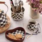 Supper Club Flatware Caddy - Courtly Check Display