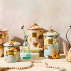 Wild Rose Mauve Medium Canister