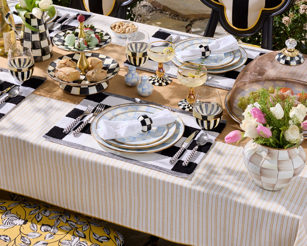 Sky Check Serving Platter
