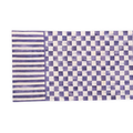 Violet Check Table Runner