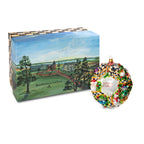 Mackenzie-Childs Glass Ornament - Toyland Wreath 2022
