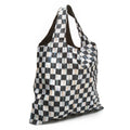 Mackenzie-Childs Courtly Check, Black and White Checked To Go Tote