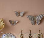 Violet Butterfly Wall Decor Duo