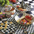 MacKenzie-Childs Courtly Check Enamel Salt and Pepper Shakers