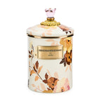 Wild Rose White Medium Canister