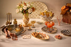 Mackenzie-Childs Mocha Check, brown and white checked everything bowl