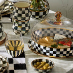 Courtly Check Glass Cake Dome Display
