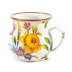 Mackenzie-Childs Flower Market, Floral Patterned Mug - White