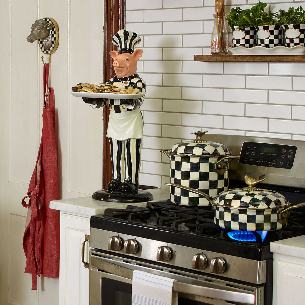 Mackenzie-Childs Chef Pigeon Butler