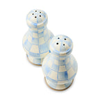 Sky Check Large Salt & Pepper Shakers