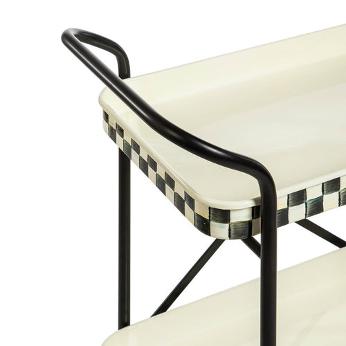 Courtly Check 2-Tier Kitchen Cart