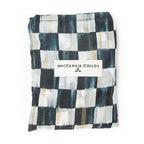 Mackenzie-Childs Courtly Check, Black and White Checked To Go Tote