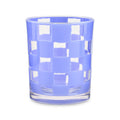 Blue Check Acrylic Tumblers, Set of 4